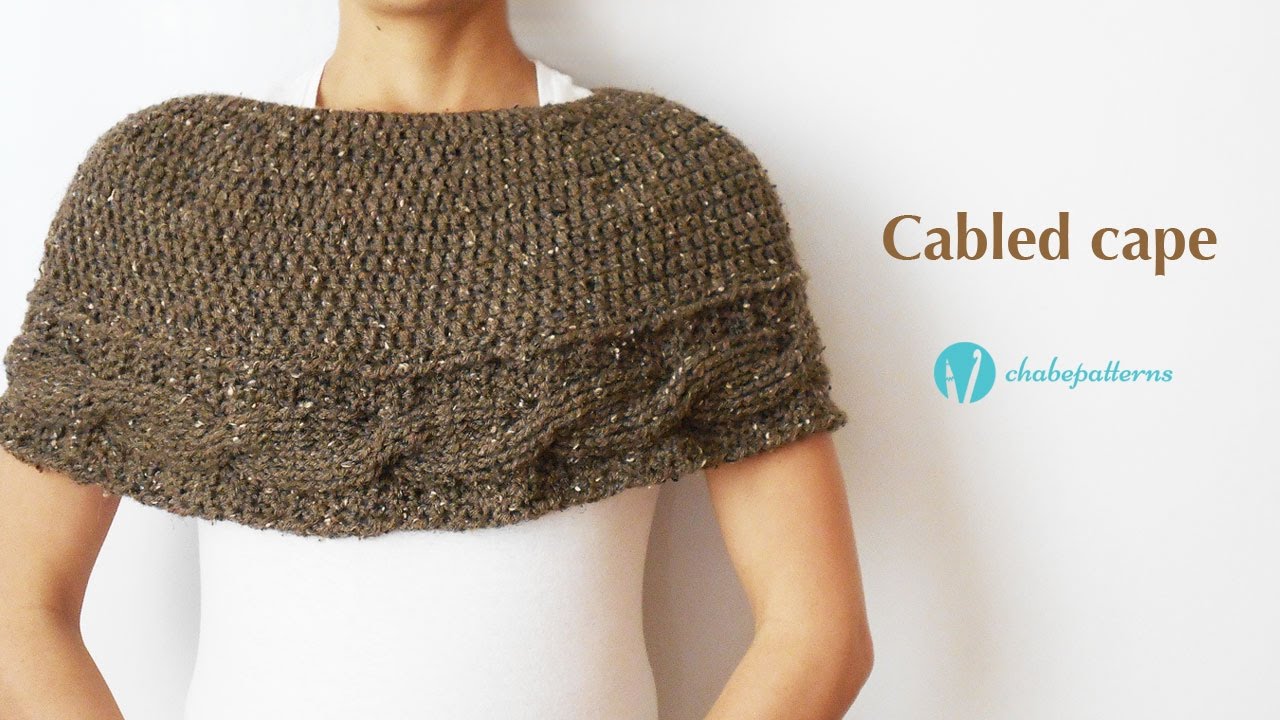 Cabled cape