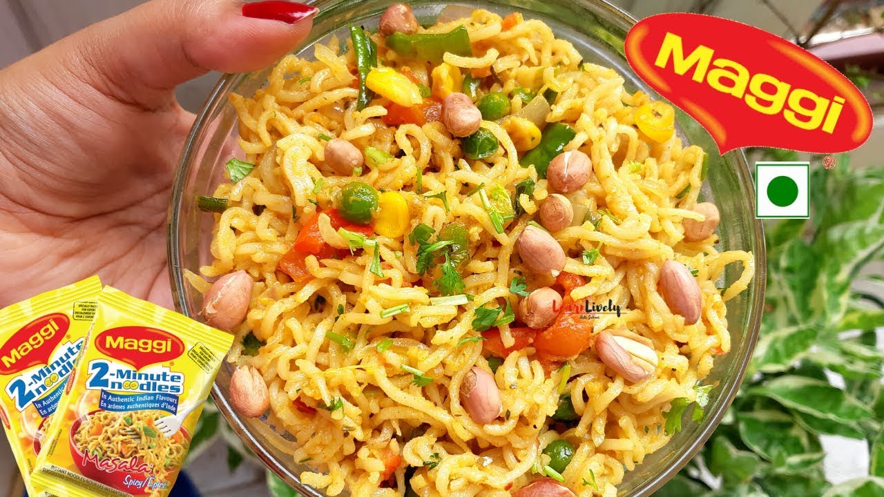 Maggi Recipe | Pizza Flavor Maggi | Maggi Masala Recipe | Stir Fry ...