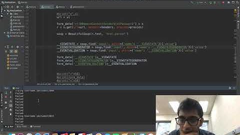 Brute Force Website Demo Python Beautiful Soup Requests