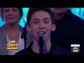 Andrew barth feldman and the cast of dear evan hansen perform you will be found on gma