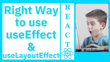 useEffect usage w/ unmount and dependency | useLayoutEffect vs useEffect Difference | Hooks in React