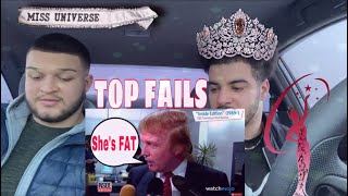 Top 10 Most Embarrassing Miss Universe Fails | REACTION 😱🤭😤