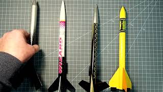 Minimum diameter rocket launch preparation