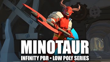 Low Poly Character - Minotaur