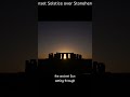Sunset Solstice over Stonehenge | NASA APOD 2025-12-22 #Shorts