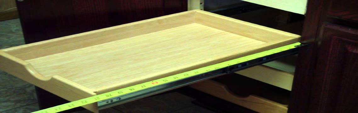 How To Choose Pullout Shelf Design And Drawer Slide Types Youtube