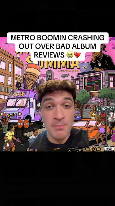 Metro Boomin is CRASHING OUT Over His New Album’s Reviews 😭💔 #shorts