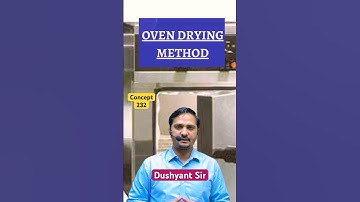 Concept-232 | Oven Drying Method | Geo-Technical Engineering By Dushyant Sir #sasuti #ese2025