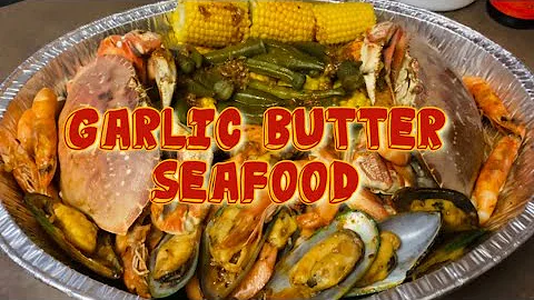 GARLIC BUTTER SEAFOOD! | EASY RECIPE!