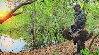 CALLED HIM ACROSS THE RIVER!!! - Last Day Gobbler