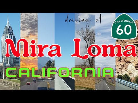 Travel at Mira Loma California US HWY 60 North, U.S.