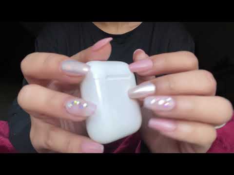 ASMR Fast Tapping Random Items | *windowsill ? tapping included*