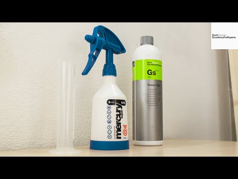 How to use Koch-chemie Green Star & Plast Star? Best all purpose cleaner &  Trim restorer. 