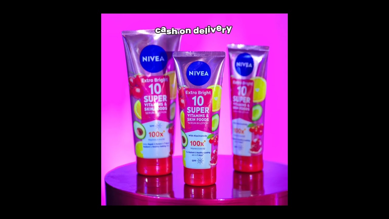 Nivea Extra Bright 10 Super Vitamins & Skin Food