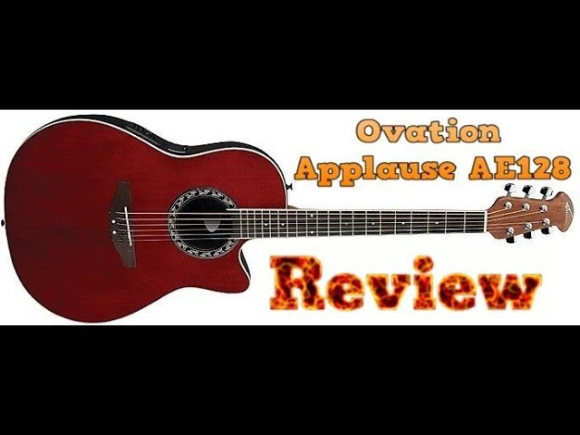 A look at the Ovation Applause AE128 Acoustic Electric Guitar