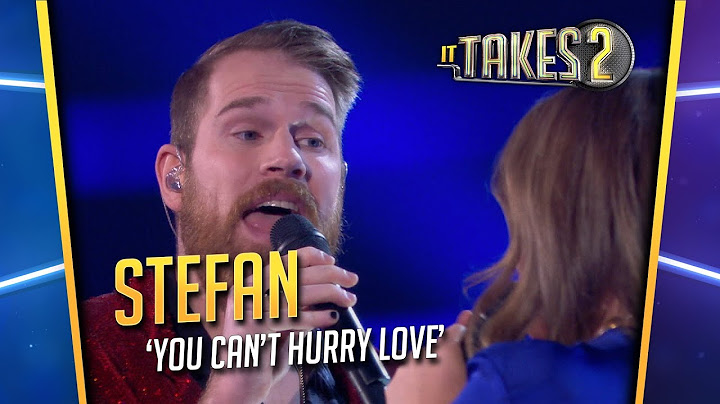 Stefan Jurriëns (StukTV) & Trijntje Oosterhuis - You Can't Hurry Love | It Takes 2