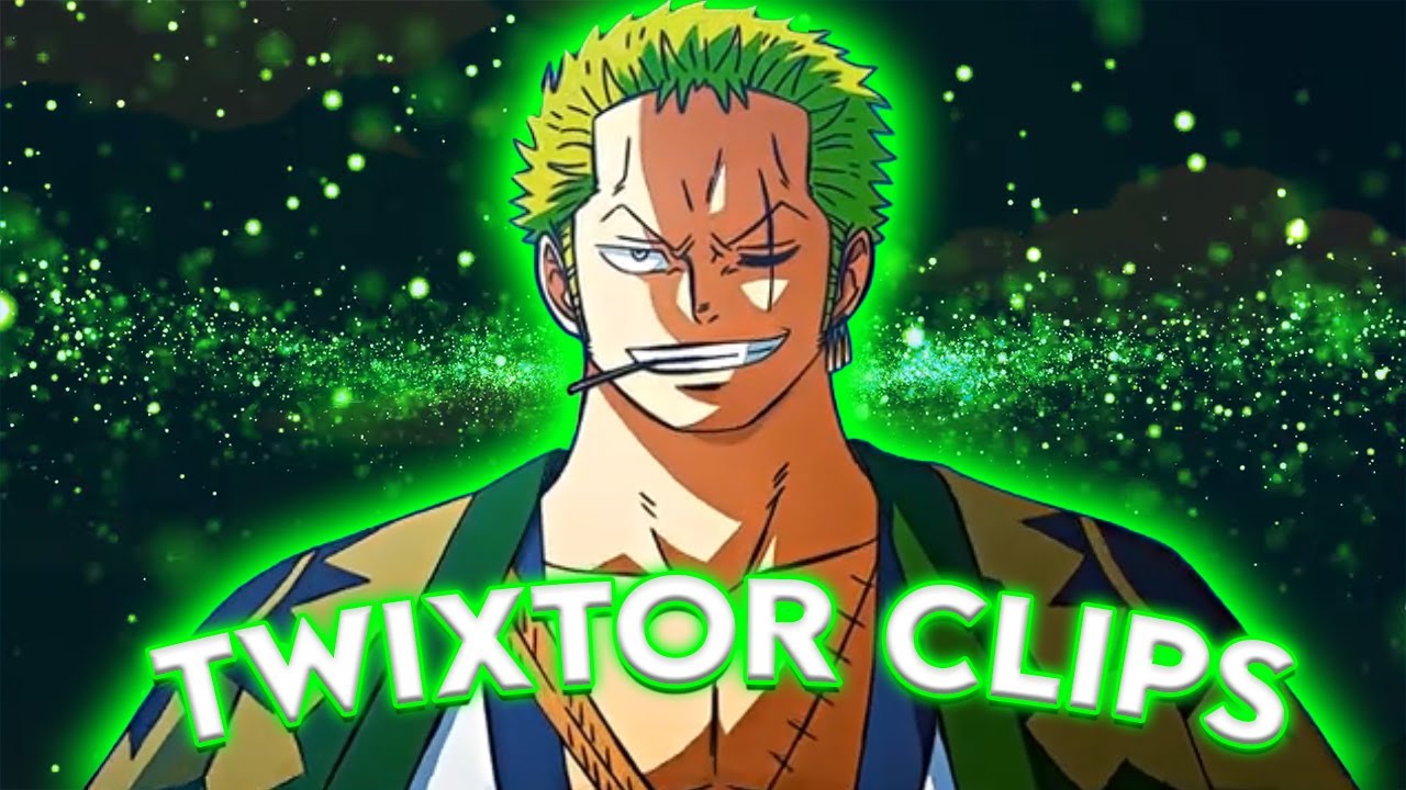 4K Zoro Twixtor Clips  This is 4K Anime  Anime clips for edits