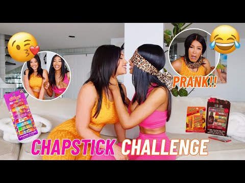 CHAPSTICK CHALLENGE PRANK!! HIGHLY REQUESTED!!