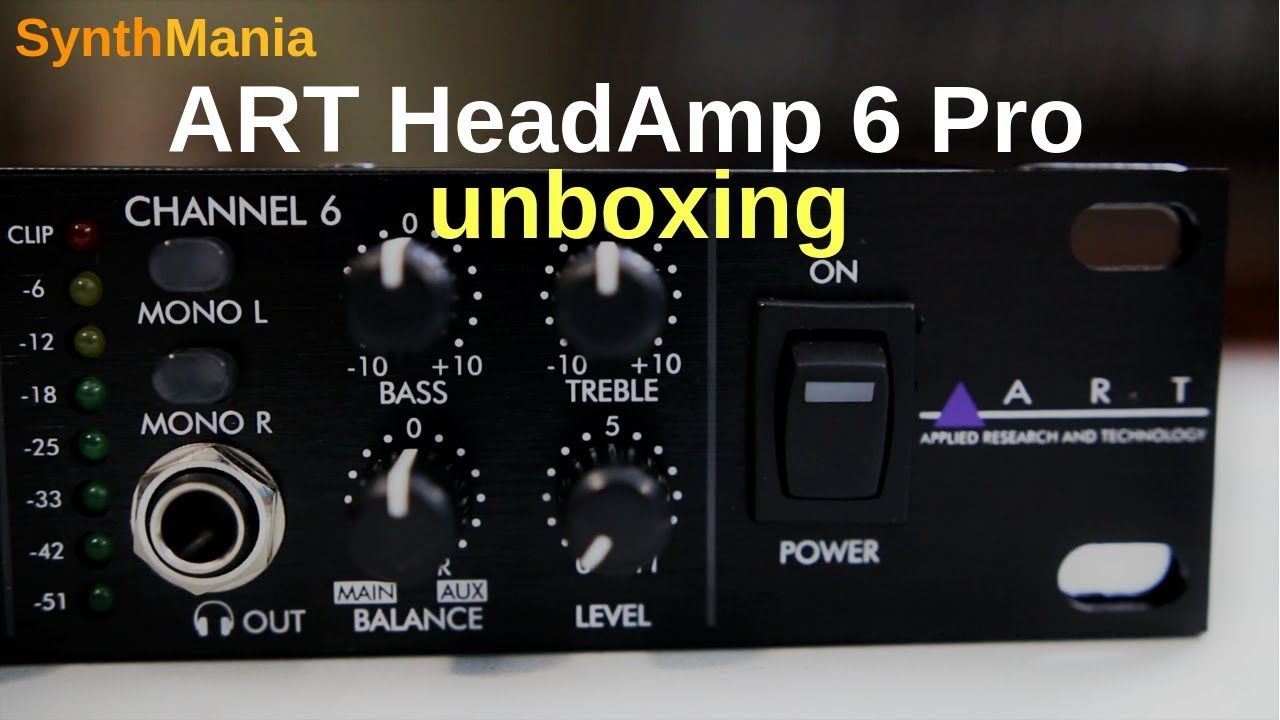 ART HeadAmp 6 Pro unboxing - YouTube