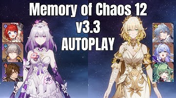 Memory of Chaos 12 - Castorice E0S0 & Aglaea E0S1 - HSR v3.3 (AUTOPLAY)