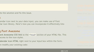 How to Fix the Bootstrap 4 Datepicker Calendar Icon Not Displaying