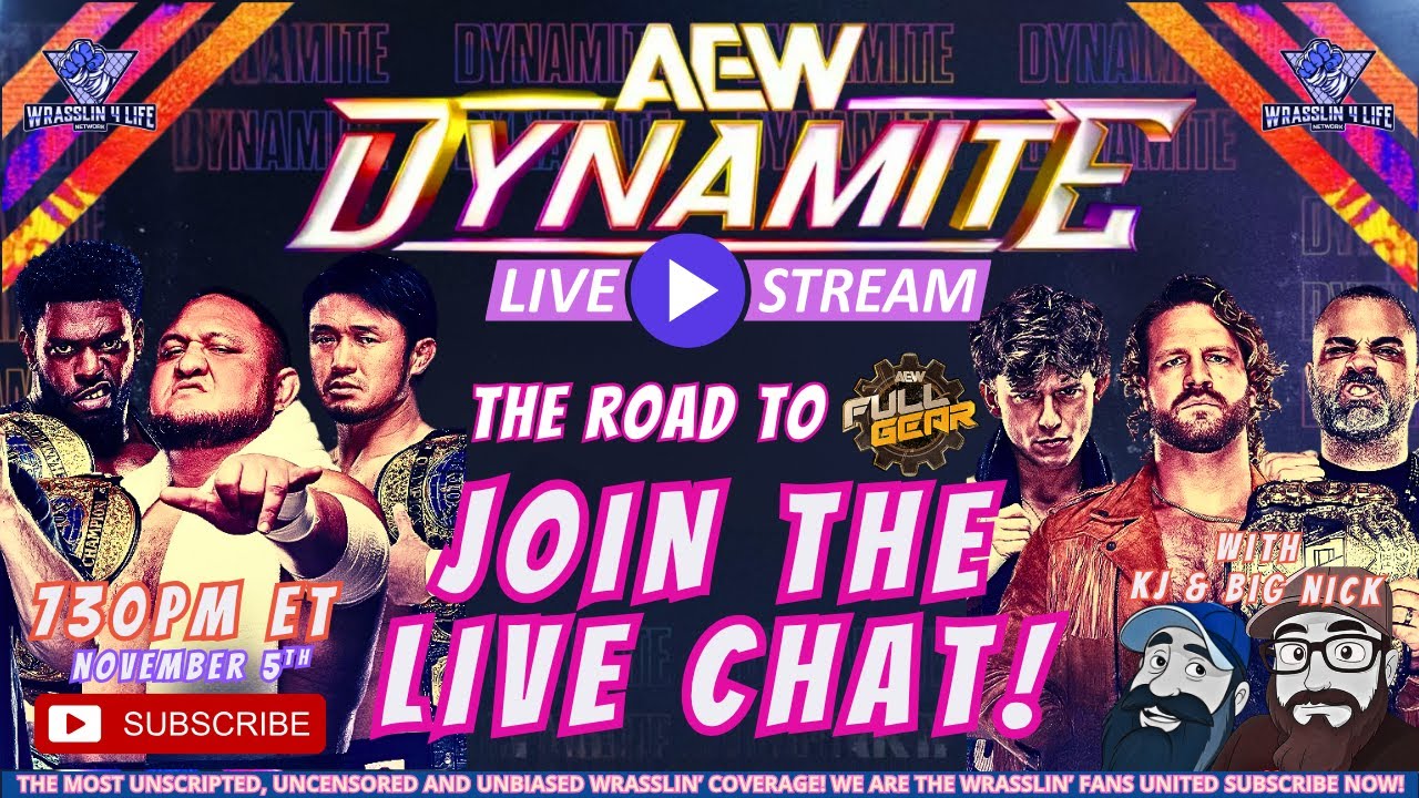 AEW Dynamite Live Stream - Join the Live Chat (November 5, 2025) 