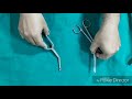 Tonsillectomy and adenoidectomy instruments  ent