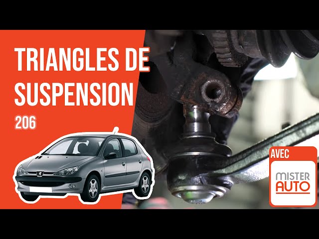 Changer les Triangles de suspension Peugeot 206 🚗 