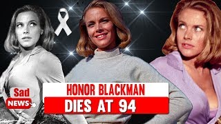 Honor Blackman, James Bond's Pussy Galore and The Avengers actress, was 94