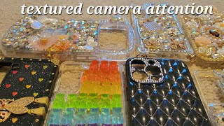 Lofi ASMR | All of my Bejeweled & Chunky Cases ✨️ camera attention 