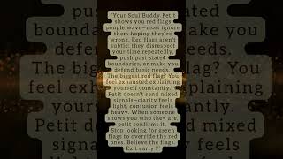 [Shorts] Red Flag Reading: Soul Buddy's Danger Signal Decoder 🚩✨