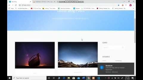 Blog/CMS Website made using Laravel