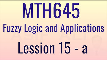 MTH645 - Lecture 15 Part (1/4)