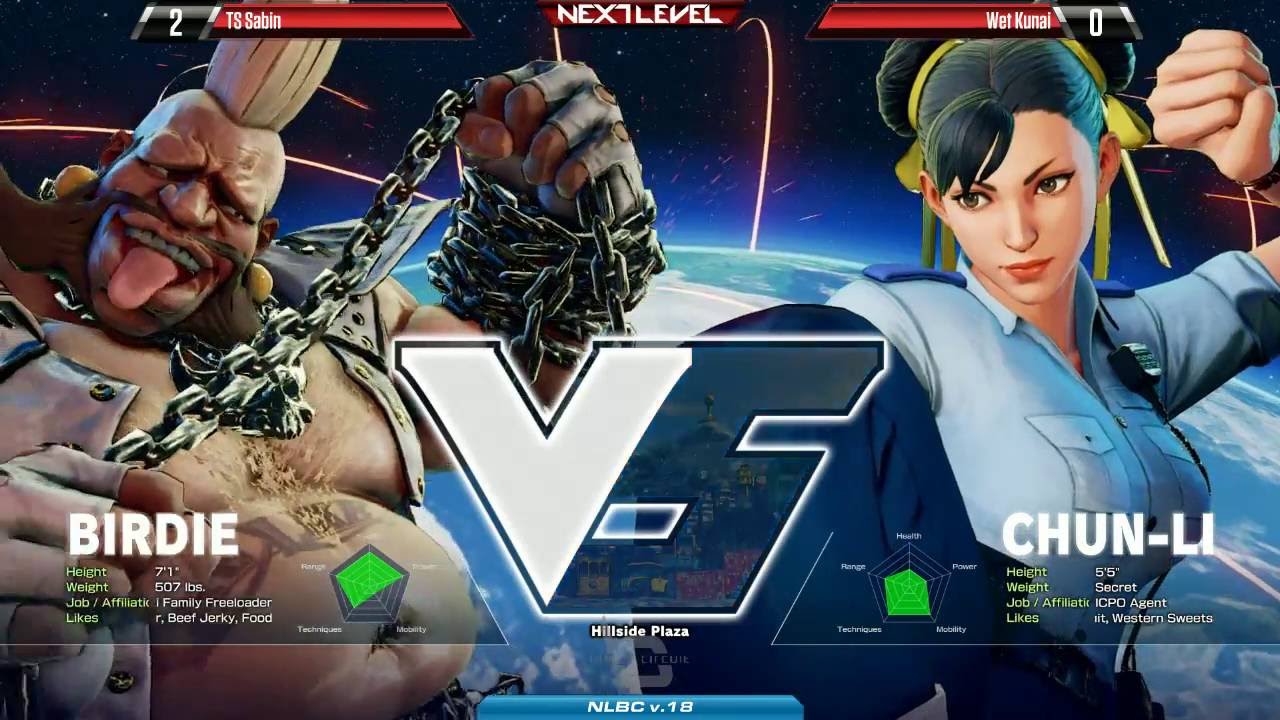 NLBC v.18 SFV - F3 alucarD (Birdie) vs DaFeetLee (Chun)[720P60FPS]