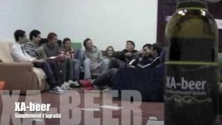 Anunci "XA-beer, cervesa falduda"