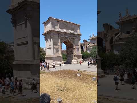 Arco de Tito #travel #italia #vida  #Roma #life #travel #viaje #eurotrip #europatravel #europa #2023