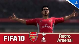 Retro Arsenal | FIFA 10 - Arsenal vs Tottenham Hotspur (PS3 Gameplay)