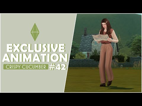 Видео: THE SIMS 4 EXCLUSIVE ANIMATION #42 l CRISPY CUCUMBER