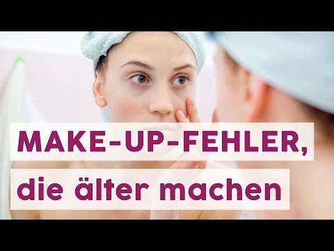 Video: Make-up-Fehler, Die Eine Frau Altern