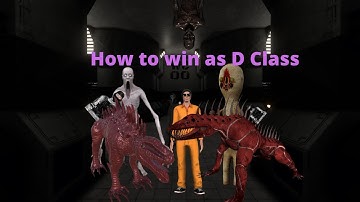 How to ACTUALLY WIN as a D Class (SCP SL Tutorial)