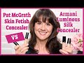 Pat McGrath Concealer Vs Armani Luminous Silk Concealer | Mature Skin