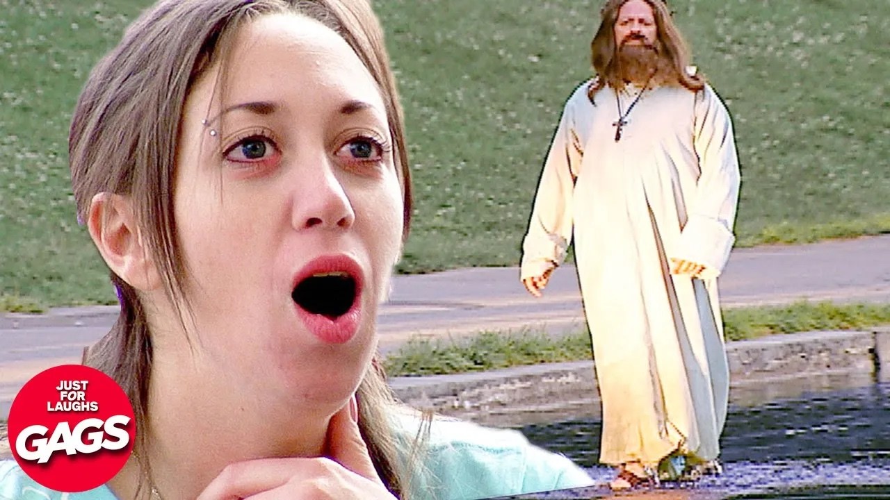 Fake Jesus Walks on Water! |