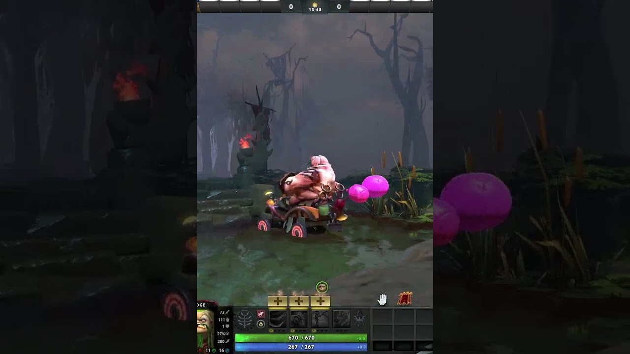 NEW PUDGE Taunt -SHORT- HEROIC TREASURE 2025 - CAPTAIN BLOOD SEEKER 