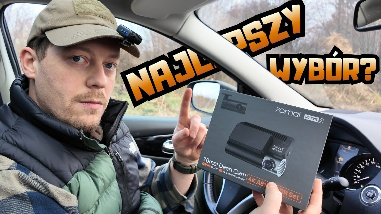 Kamera samochodowa przód-tył 70mai A810S. Najlepszy stosunek ceny do jakości?