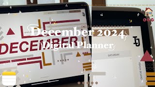 December 2024 Free Digital Planner