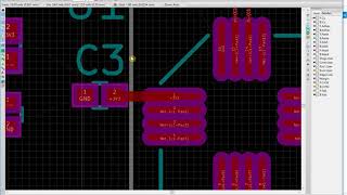 KiCad Lesson11: pcb design rule setting and layout