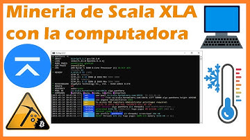 Como minar con PC sin explotar en el intento - Mineria de Scala XLA desde la computadora