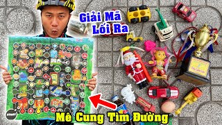 Nhặt Được Bản Đồ Trò Chơi Kho Báu | Giải Mã Mê Cung Tìm Đường - Thạc Đức TV