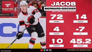 Jacob Bernard-Docker: 2023-24 Ottawa Senators Year-In-Review | LOSP CLIP