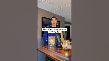 How often to text in early dating #datingadvice